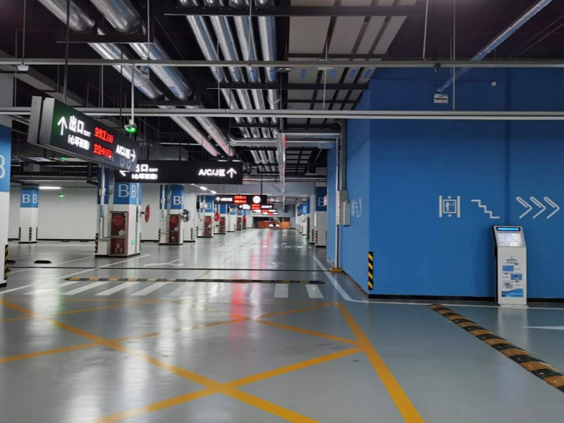 山東淄博文化藝術(shù)中心停車場(chǎng)收費(fèi)管理系統(tǒng)及設(shè)備案例