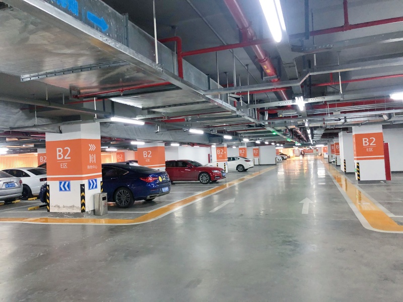 浙江杭州龍湖濱江天街二期停車場收費管理系統(tǒng)及設備案例