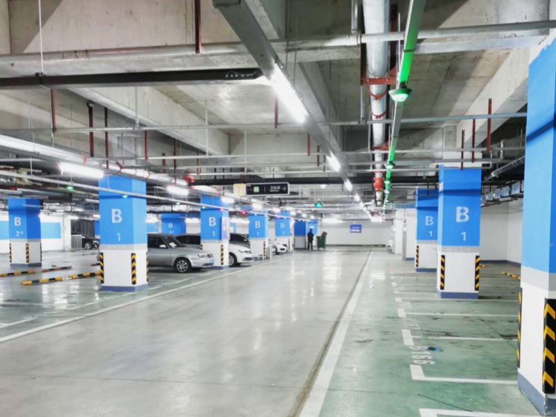 吉林通化萬(wàn)達(dá)廣場(chǎng)停車場(chǎng)車位引導(dǎo)系統(tǒng)及設(shè)備案例