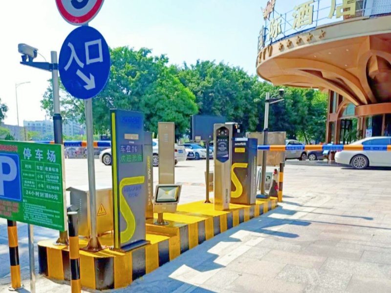 廣州東源國際酒店停車場收費管理系統(tǒng)及設備案例