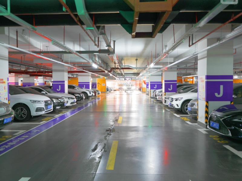 上海閔行區(qū)龍湖冠寓停車場收費管理系統(tǒng)及設備案例