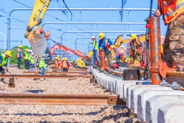 北翟路停車場“彎道直行”工程圓滿落幕，13號線西延步入新階段