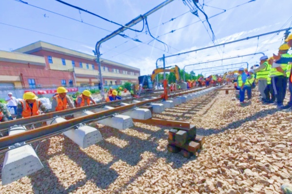 北翟路停車場“彎道直行”工程圓滿落幕，13號線西延步入新階段