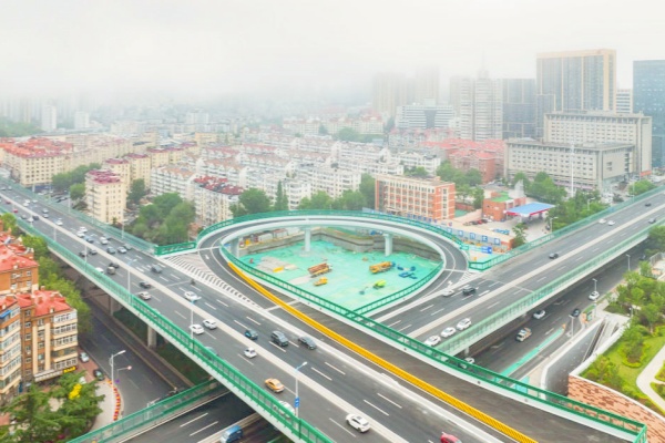 山東路鞍山路地下停車場：即將完工，助力城市交通升級