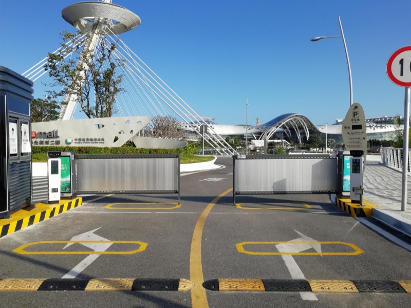 海南三亞國際免稅城2期停車場收費管理系統(tǒng)及設備案例