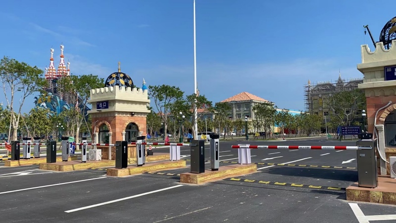 福建泉州八仙過海旅游度假區(qū)停車場道閘系統(tǒng)及設(shè)備案例