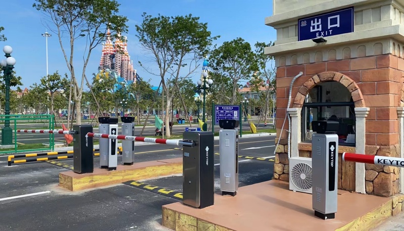 福建泉州八仙過海旅游度假區(qū)停車場道閘系統(tǒng)及設(shè)備案例