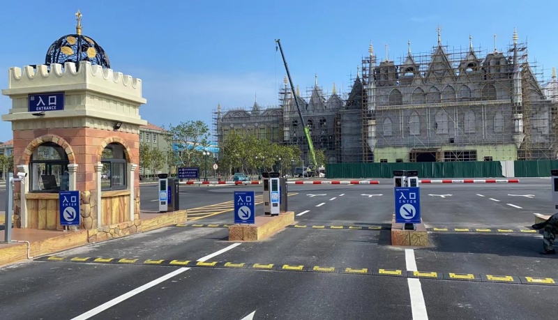 福建泉州八仙過海旅游度假區(qū)停車場道閘系統(tǒng)及設(shè)備案例