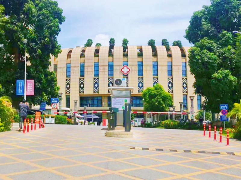 廣西國際壯醫(yī)醫(yī)院停車場收費管理系統(tǒng)及設備案例
