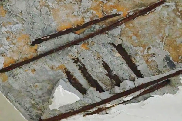 濱江沿江景觀停車場(chǎng)梁柱鋼筋存安全隱患，管理方擬出維修計(jì)劃