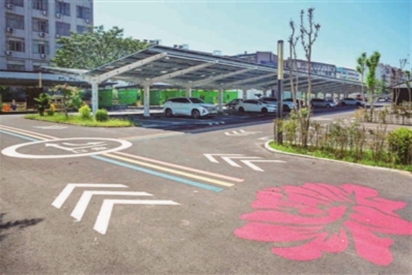 老城區(qū)添便民新配套，安喜門生態(tài)停車場正式啟用
