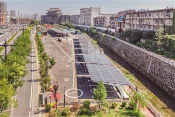 老城區(qū)添便民新配套，安喜門生態(tài)停車場正式啟用