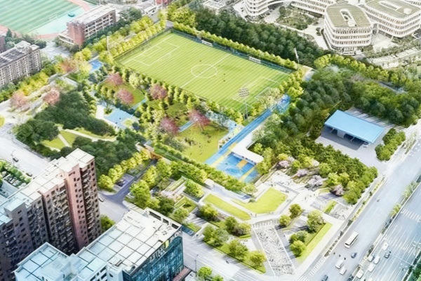 湘江新區(qū)延風(fēng)公園項(xiàng)目施工推進(jìn)，665個(gè)車位配建休閑空間